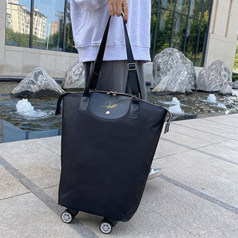 Folding Shopping Pull Cart Trolley Bag With Wheels Foldable Shopping Bags Reusable Grocery Bags Food Organizer Vegetables Bag