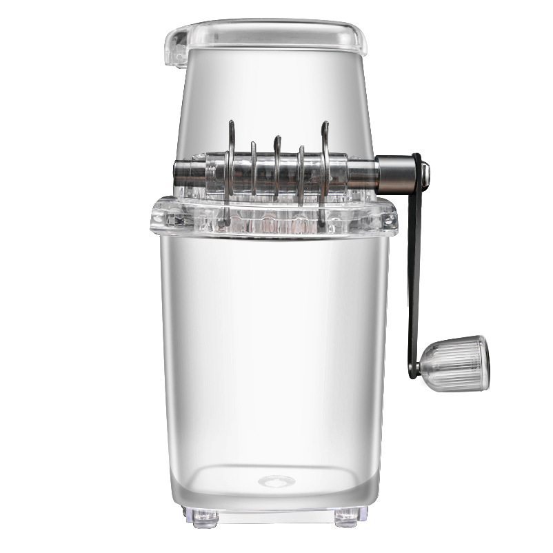Home Manual Ice Crusher Multi-function Hand Shaved Ice Machine Ice Chopper Kitchen Bar Ice Blenders Tools