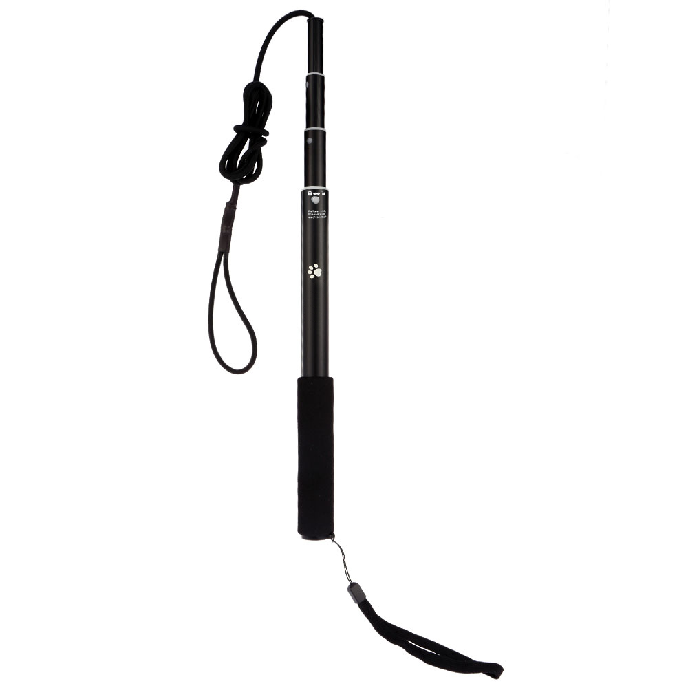 Outdoor Training Retractable Funny Exercise Dog Stick Dog Puppy Teaser Pole Wand Pet Interactive Flirt Pole Rope Toy