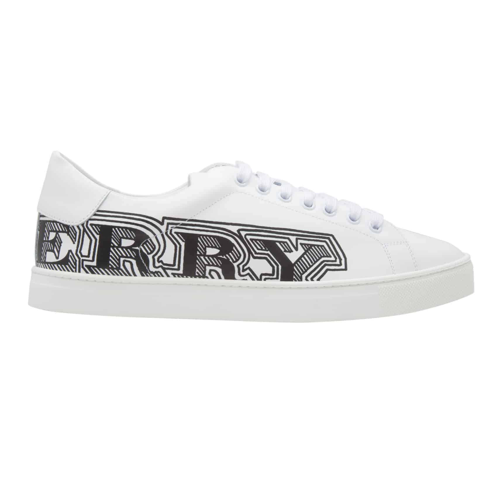BURBERRY LEATHER SNEAKERS – BBR8