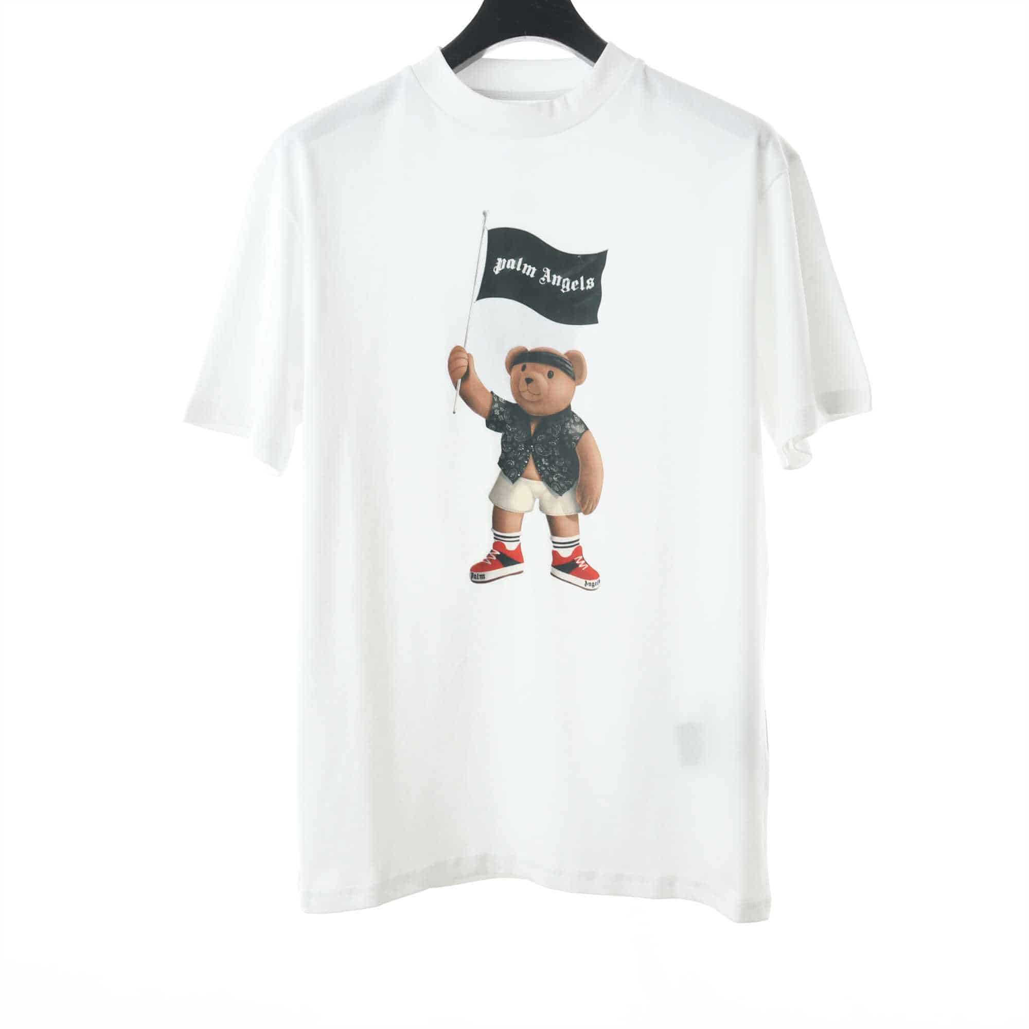 PA White T-Shirt With Print – PA25